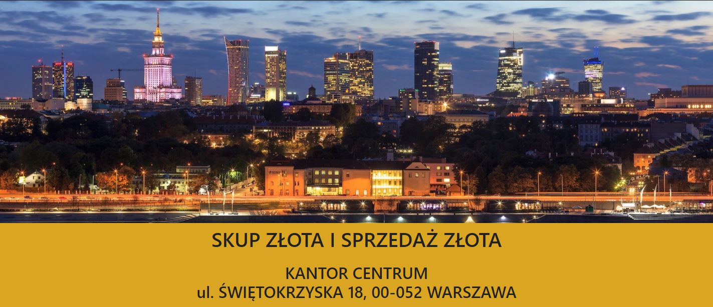 Skup i sprzedaż złota Kantor Centrum Warszawa Świętokrzyska 18